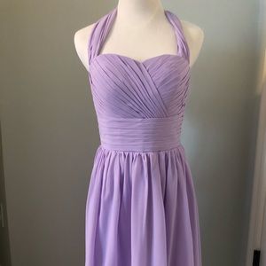 Lavender Dance/Bridesmaid Mini Dress